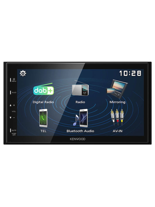 Kenwood Sistem Audio Auto 2 DIN (Bluetooth/USB/Wi-Fi) cu Ecran Tactil 6.8"