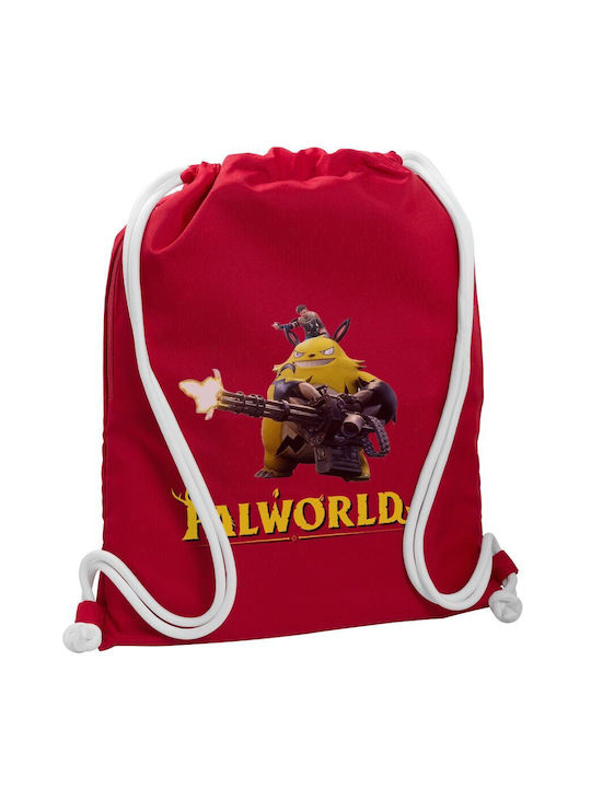 Koupakoupa Palworld Gym Backpack Red