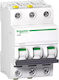 Schneider Electric Automatic Circuit Breaker 20A Triple-pole AC A9F04320