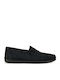 Ascanio C Men's Suede Moccasins Blue