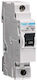 Hager Automatischer Schutzschalter 4A Einpolig AC MCN104E