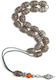 Roloi Komboloi Mastic Worry Beads Gray 25cm