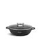 Edenberg Shallow Pot made of Aluminum 2.5lt / 24cm