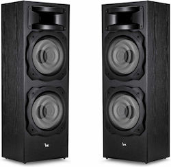 Voice Kraft VK-210E Floor Hi-Fi Speakers 160W Black Voice Kraft VK-210E Floor Hi-Fi Speakers 160W Black