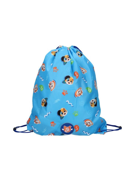 Kids Bag Pouch Bag Blue 37cmcm