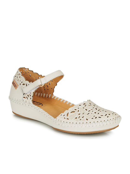 Pikolinos Ballerinas Alb