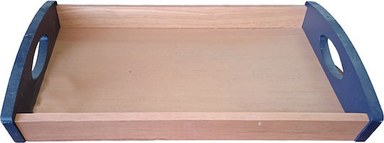 Melina's Collection Ξύλινος Δίσκος Σερβιρίσματος 51x36x7cm