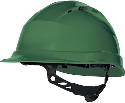 Delta Plus Construction Site Helmet Green QUARUP4VE