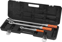 Neo Tools Set Chei cu clichet cu Patrat 1/4" 3buc