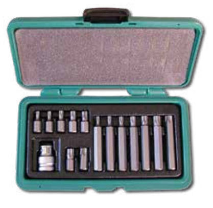 Honiton Σετ 15 Μύτες Κατσαβιδιού Torx