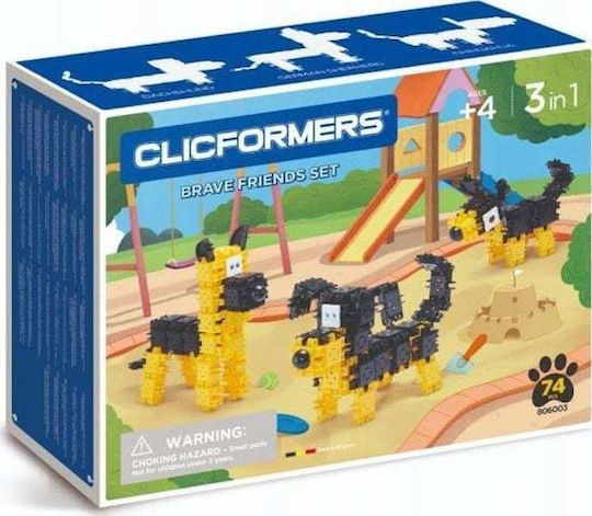 Clics Clicformers Bauklötze Für 4+ Jahre 74 Stück