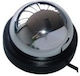 Dummy Surveillance Dome Camera Black