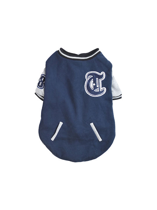 Glee Sweatshirt Dog in Blue color XL 38x38εκx38εκcm.