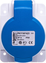 Schneider Electric Πρίζα Βιομηχανικού Τύπου PKY16F423