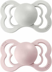 Bibs Supreme Πιπίλες Καουτσούκ Dummy Haze / Blossom για 0+ μηνών 2τμχ
