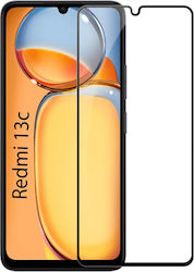 Vollflächig gehärtetes Glas (Redmi 13C / Poco C65 4G)