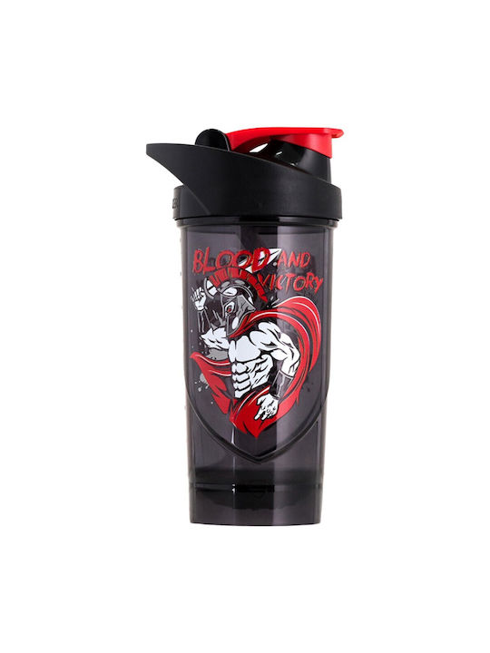 Shieldmixer Hero Pro Shaker Proteine 700ml Plastic Negru