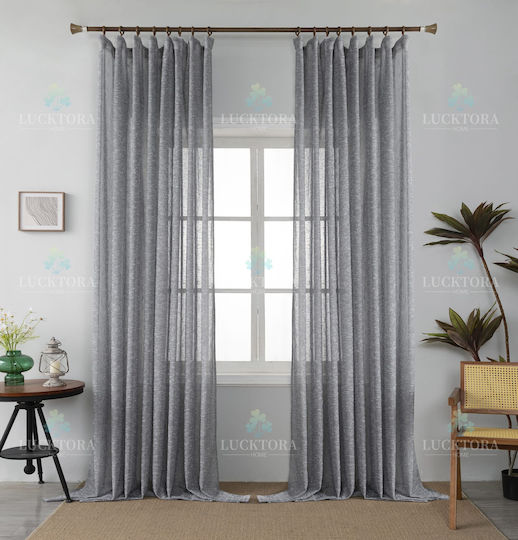 Lucktora με Τρέσα Γκρι 270x300εκ.