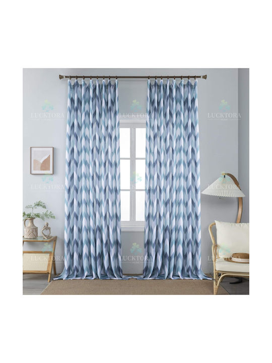 Lucktora Curtain with Pencil Pleat Green 270x290cm