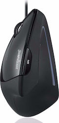 Perixx Wired Vertical Mouse Black