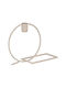 Eglo Candle Holder Metal in Beige Color 22.5x7.5x15cm 1pcs