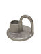 Eglo Candle Holder Metal in Gray Color 8x6cm 1pcs