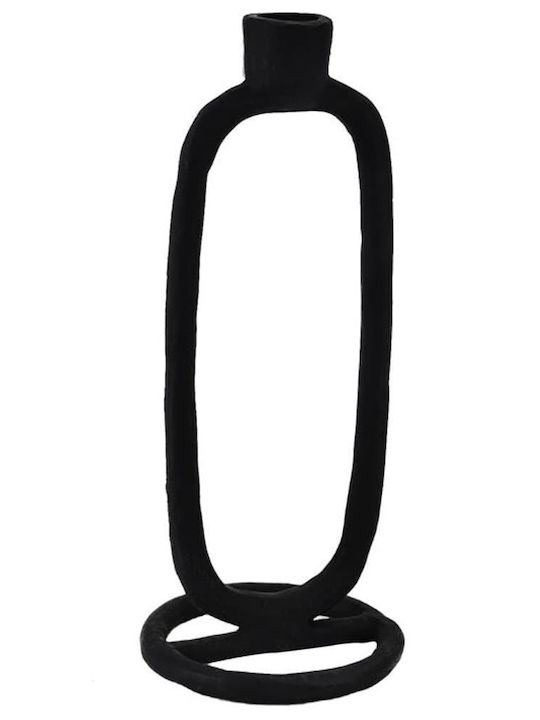 Eglo Candle Holder Metal in Black Color 10x24.5x24.5cm 1pcs