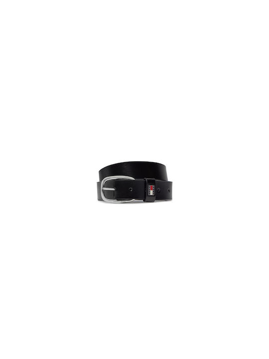 Tommy Hilfiger Oval 3.0 Women's Belt Black