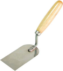 Steel Μυστρί Inox με Ξύλινη Λαβή