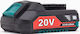 NAC Tool Battery Lithium 20V with Capacity 2Ah