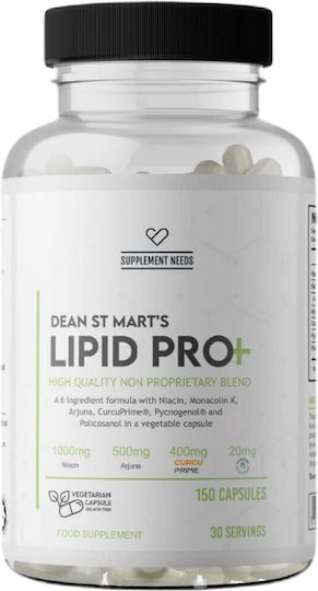 Supplement Needs Lipid Pro+ Besonderes Nahrungsergänzungsmittel 150 Kräuterkapseln