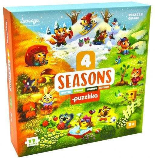 Παιδικό Puzzle για 2+ Ετών 17pcs Cubika