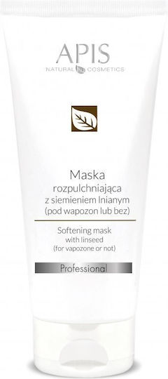 Apis Natural Cosmetics Professional Flaxseed Μάσκα Ομορφιάς Προσώπου για Ενυδάτωση / Καθαρισμό / Σύσφιξη 200ml