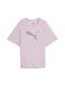 Puma Γυναικείο T-shirt Ροζ