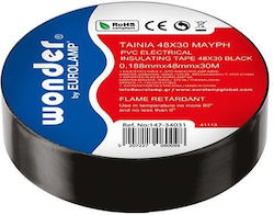 Eurolamp Μονωτική Ταινία PVC Μαύρη Eurolamp Μονωτική Ταινία PVC Μαύρη