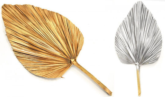 Dekoratives Feder Palma Gold 30cm Faitakis Pack
