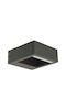 SU-MA Wall-Mounted Outdoor Ceiling Lamp LED IP54 7W with Natural White Light 16x15x6cm