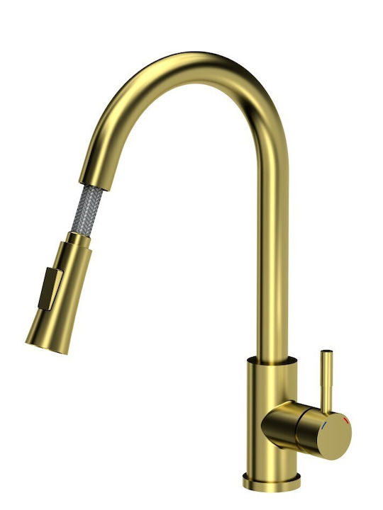 Steiner Kitchen Counter Faucet Gold