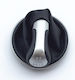 Leather Luxe Shift Knob with Bubble for Skoda Roomster Black