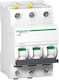 Schneider Electric Ρελέ Ράγας Ισχύος 16A Τριπολικό