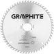 Graphite Δίσκος Κοπής Ξύλου με 100 Δόντια 250mm