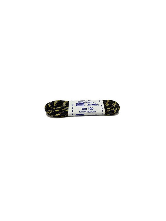 Movi Shoelaces Hiking Black 2pcs 120cm
