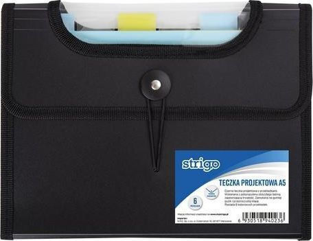 Pilot Folder with Button for Paper A5 Black