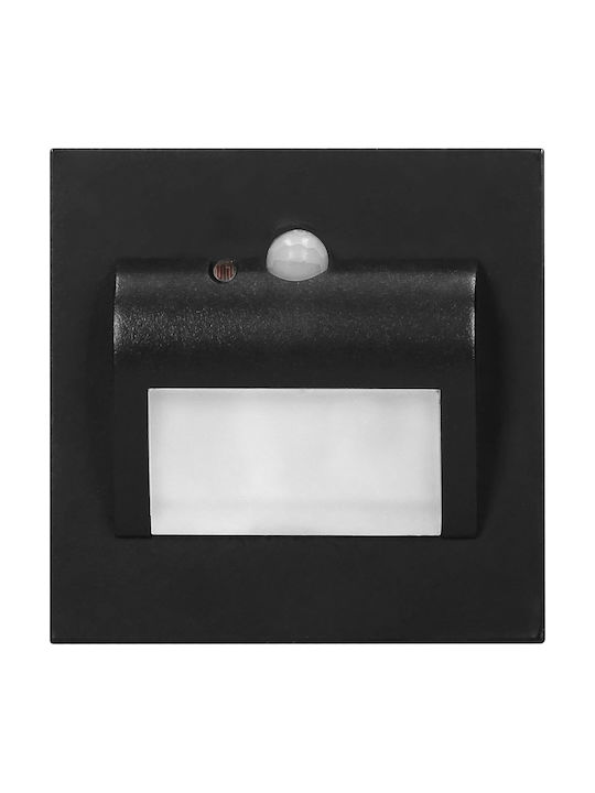 Orno Leuchte Wand LED Schwarz