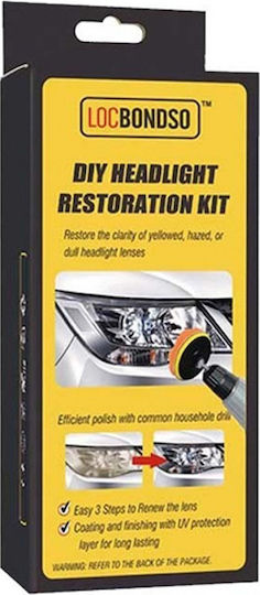 Set Cleaning and Protection of Car Headlights