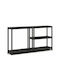 Keter Regal Schwarze Bibliothek 90x60x187cm