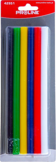 Proline Ράβδοι Σιλικόνης 42953 Πολύχρωμο 8mm 12τμχ