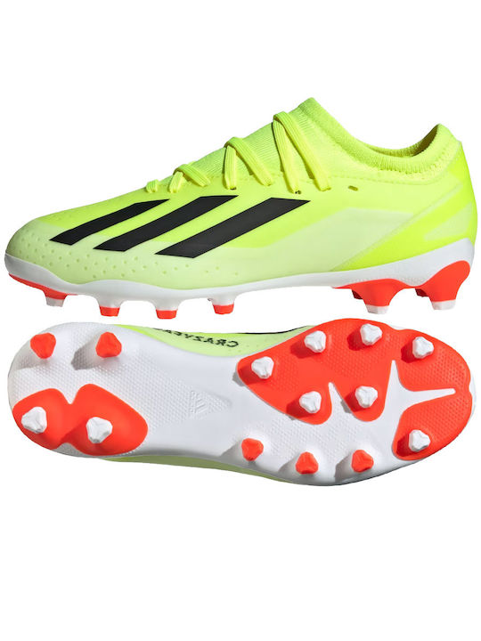 Adidas Παιδικά Ποδοσφαιρικά Παπούτσια Κίτρινα