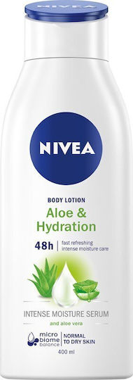 Nivea Aloe & Hydration Moisturizing Body Serum with Aloe Vera 400ml