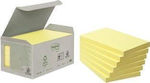 Post-it Sticky Note Pads in Cube Yellow 7.6x7.6pcs